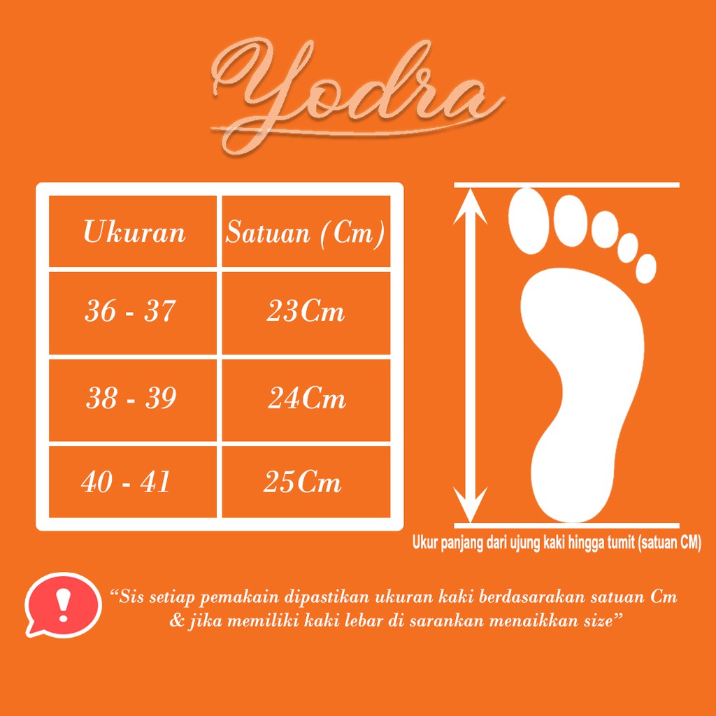 Yodra / Lyodra Gissell Flat Jelly Shoes Import YDR123 Real Pict