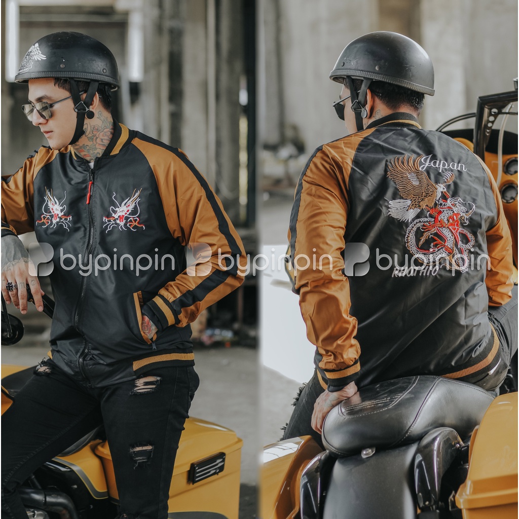 JAKET SUKAJAN ORIGINAL PRIA WANITA MOTIF NAGA / SUKAJAN PREMIUM / Wsky Collection