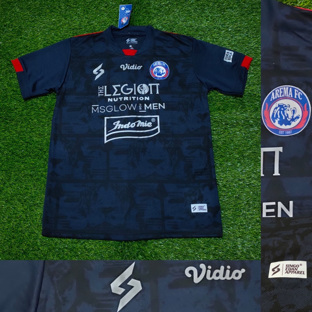 jersey bola jersey Arema Home 2021/2022 Grade ori lokal product  highquality jersey bola terbaru baj