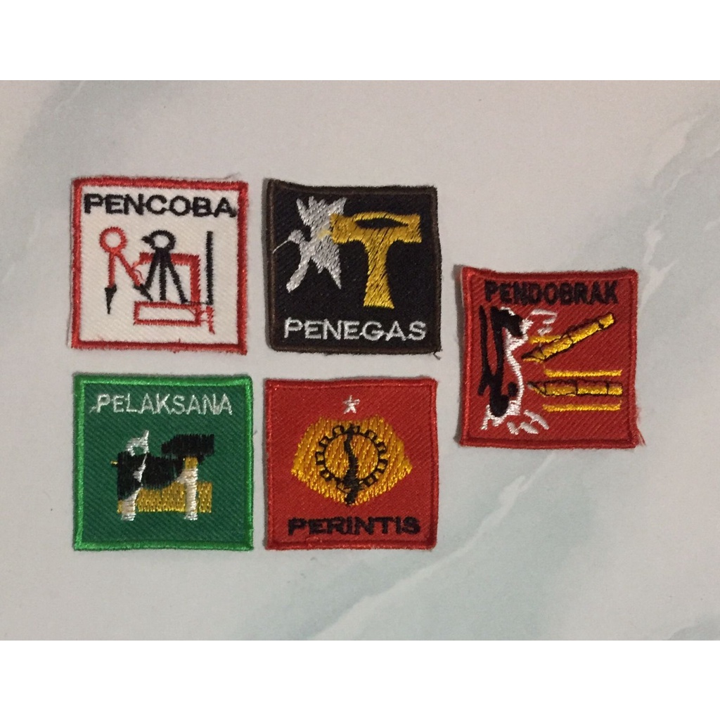 Badge Sangga (bordir)