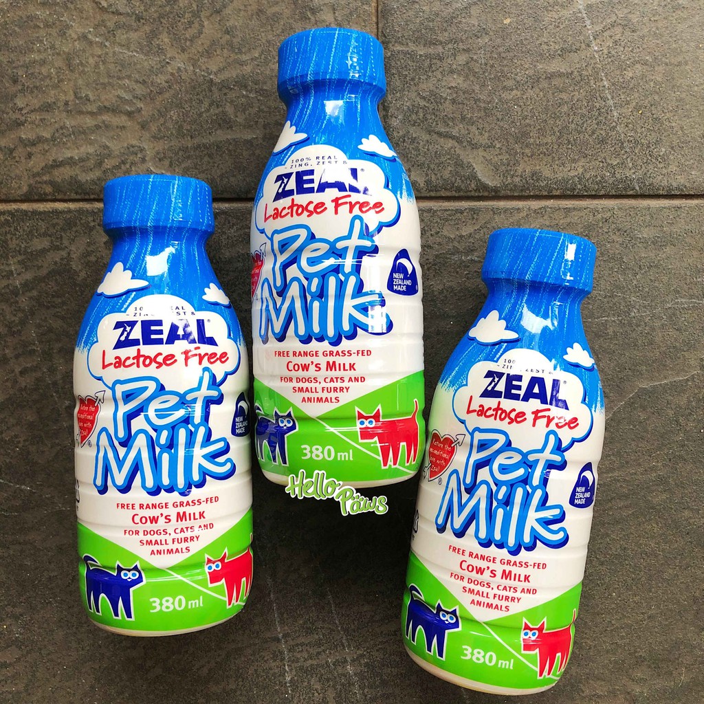 Jual Zeal Pet Milk Lactose Free 380ml Susu Cair Anjing Kucing Shopee