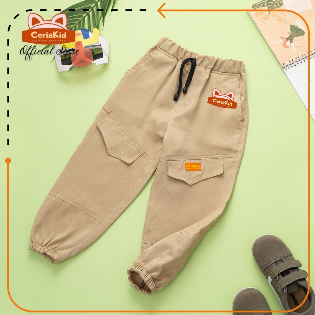 [Ceriakid] Celana Panjang Anak Korean Style 0 1 2 3 4 5 6 7 8 9 tahun