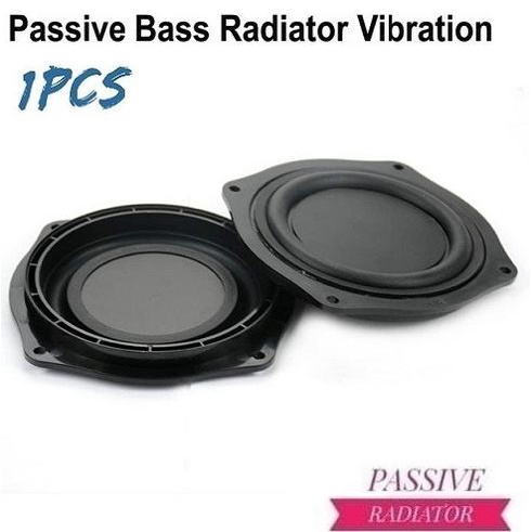 4inch diy bass passive radiator speaker brush aluminum membrane 120mm wau1