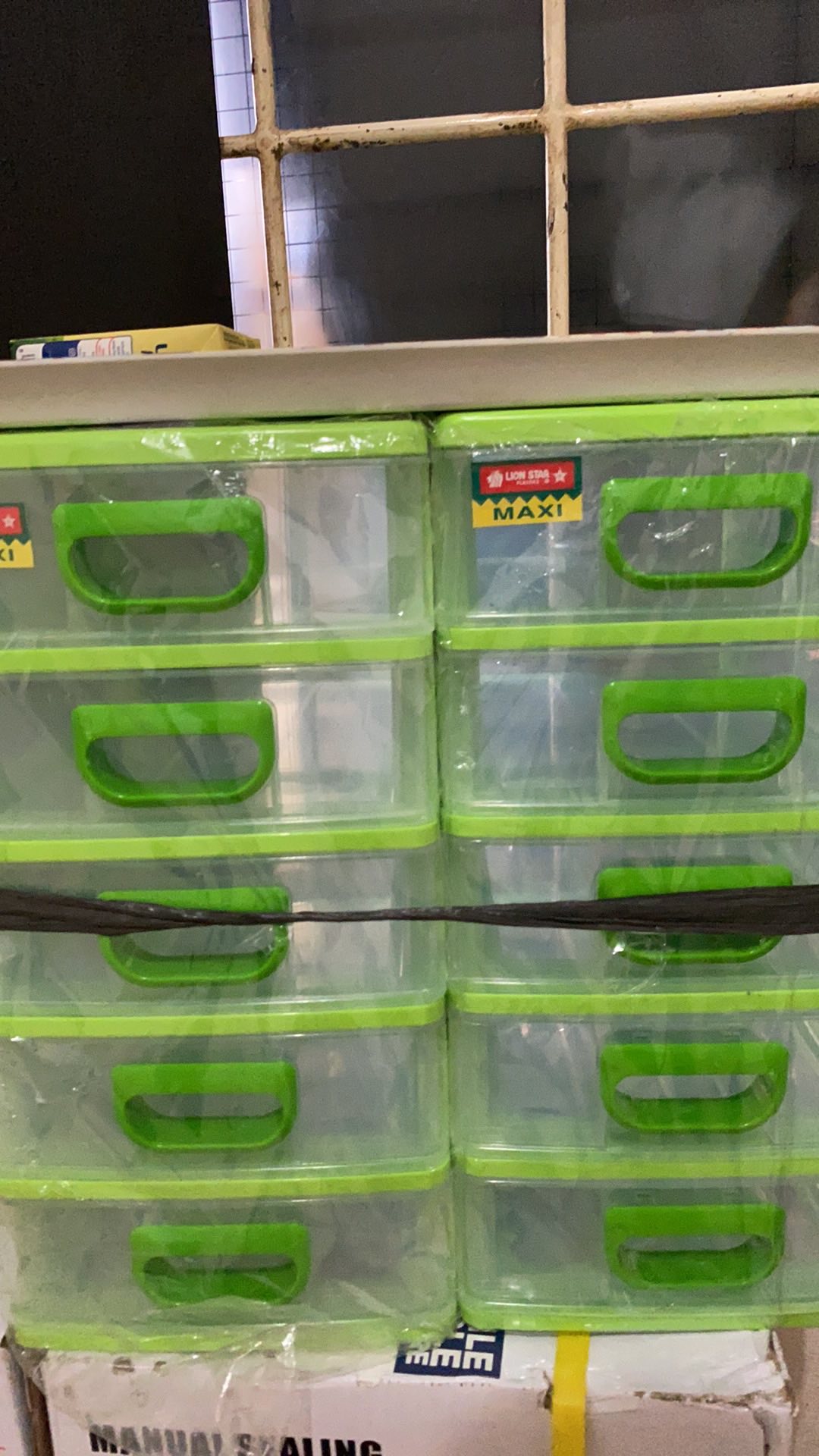 Estima Maxi Container M5 Ec-35 Lion Star Laci Plastik Kecil Susun 5