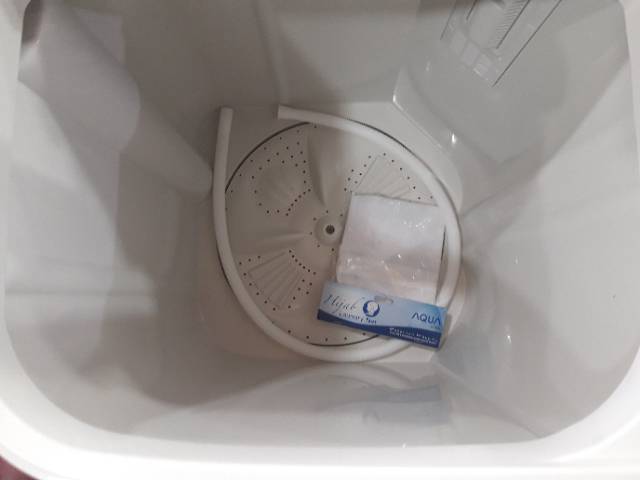 Mesin Cuci 2 Tabung AQUA Sanyo AQW 781 XT 7.5 KG Cuci Dan pengering Hijab Series