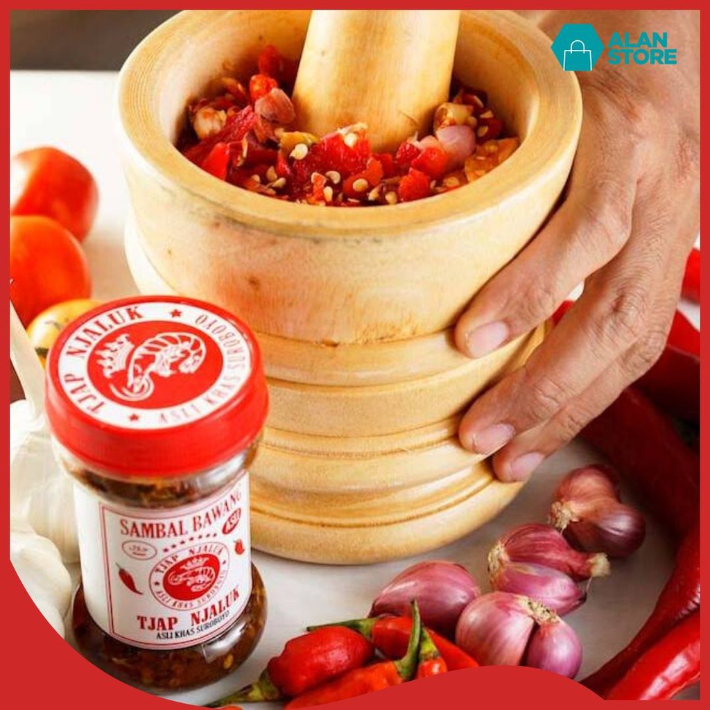 

SAMBAL BAWANG TERMURAH! / SAMBEL TERPEDAS TJAP NJALUK PALING LAKU