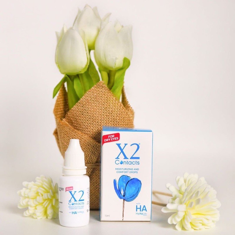 X2 Tetes Mata Soflens Drop Pelembab mata moisturizer