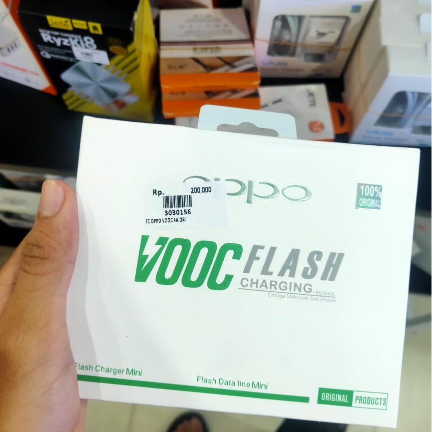 CHARGER OPPO 4A MICRO USB VOOC FLASH CHARGER ORIGINAL