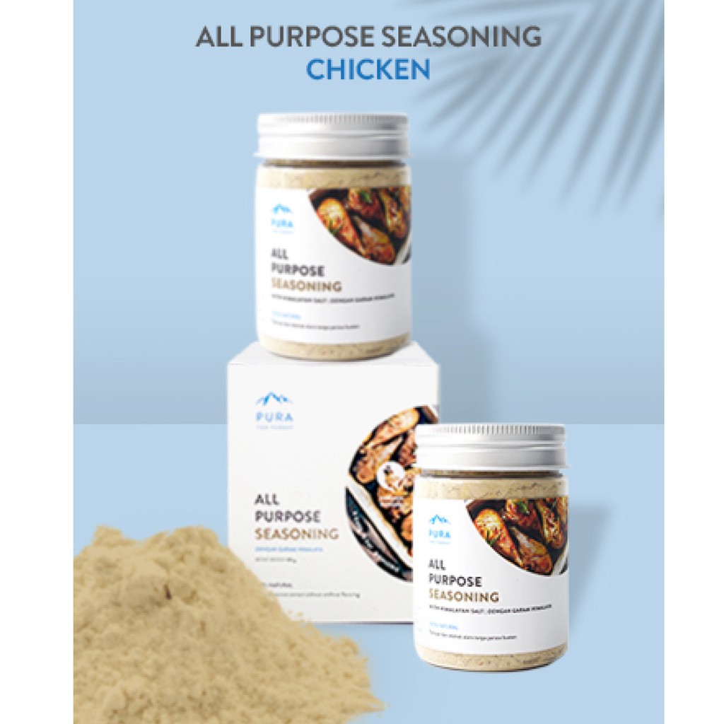 Jual Pura All Purpose Seasoning With Himalayan Salt Chicken 80gr