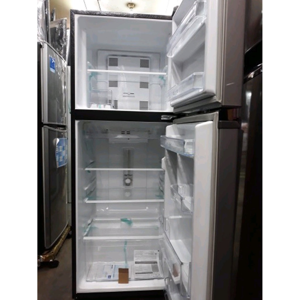 Kulkas 2 Tu Panasonic 229 N Nf Big Freezer Tanpa Bunga Es Bagus Indonesia