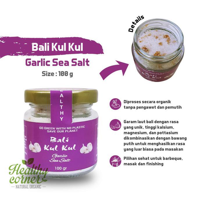 

Natural Seasoning Garlic Sea Salt ( Garam Laut Alami & Bawang Putih ) BERGARANSI