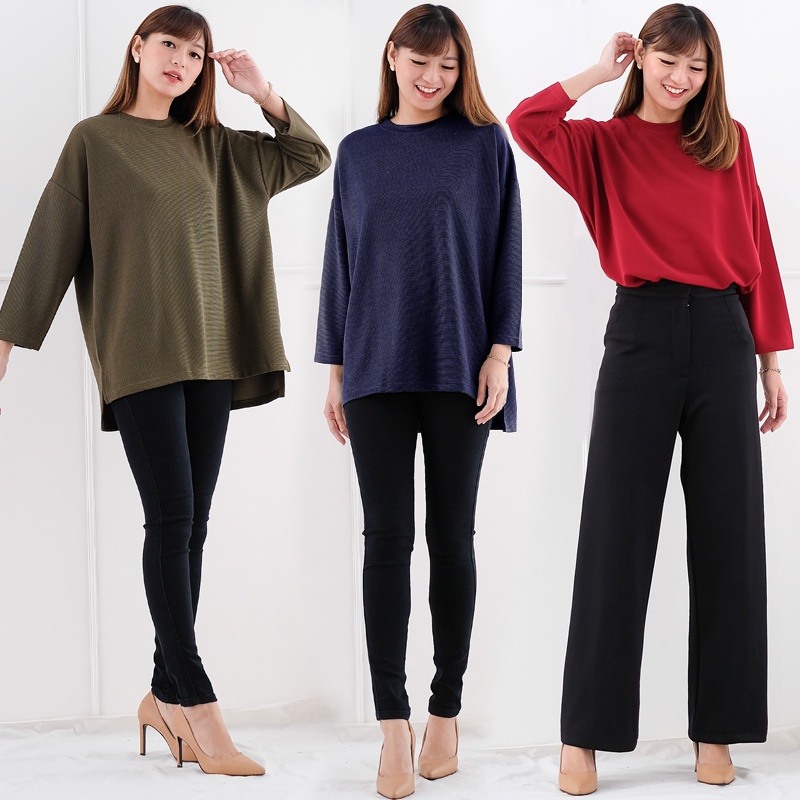 ARENA - Oversized Drop Shoulder Blouse Jumbo