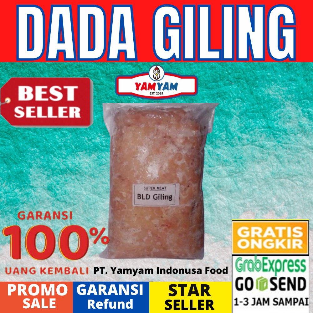 DADA AYAM GILING DAGING GILING DADA AYAM FROZEN 500gr Murah Halal Makanan SEHAT Campuran BOGOR DEPOK