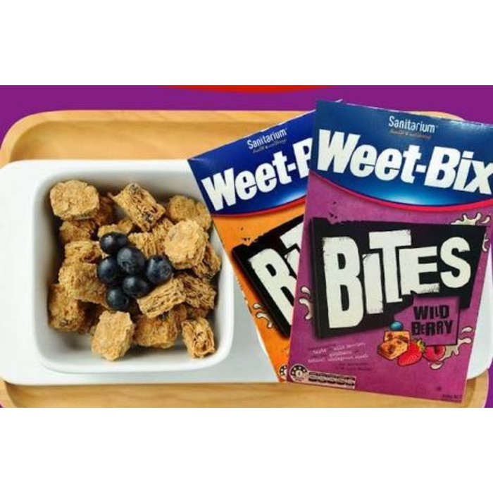 

Sanitarium Weet Bix Bites Weetbix Wild Berry Cereal Berri Import