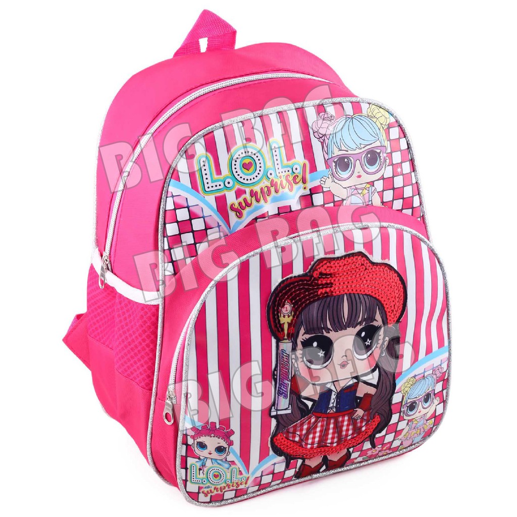 Tas Ransel Anak Perempuan Karakter LOL SURPRISE - LINE ME - RANSEL LED MUSIK + FREE LUNCHBOX