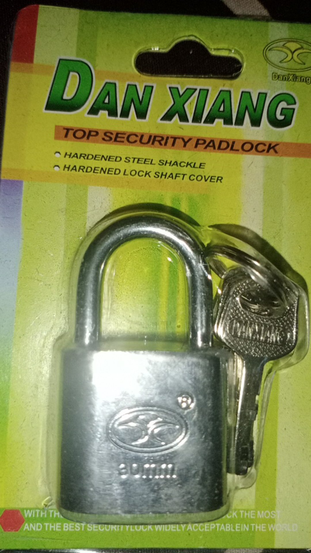 Gembok 30 Mm Kunci Pintu Pagar Rumah Kamar Toko Gerbang 30mm Leher Pendek Serba Guna Serbaguna