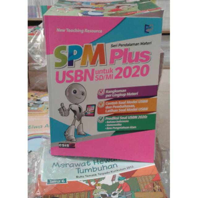 SPM PLUS USBN SD/MI 2020 penerbit Erlangga