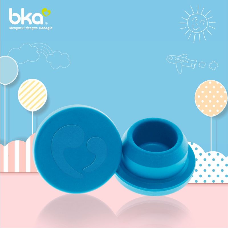 BKA Botol Kaca ASI Tutup Karet isi 8 100 ml | Breastmilk Glass Bottle