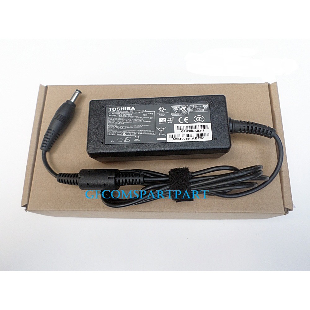 Adaptor Laptop Toshiba 19v 2.37a Satellite C50D-A C50D-A-10M C50D-A-11R C50D-A-136 C50D-A-13G