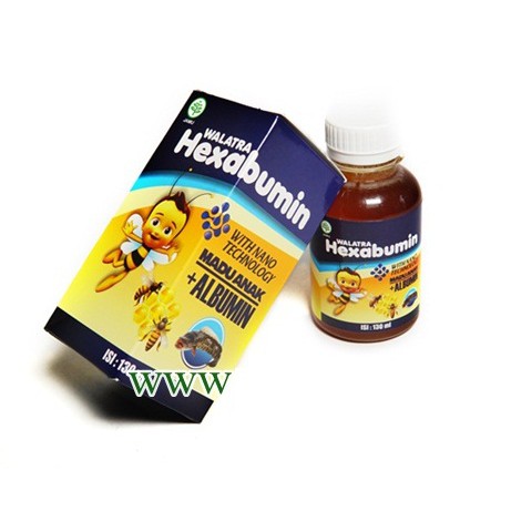 Madu Anak Hexabumin Ekstrak Ikan Gabus Vitamin Anak Penambah Napsu Makan Anak 100% Original