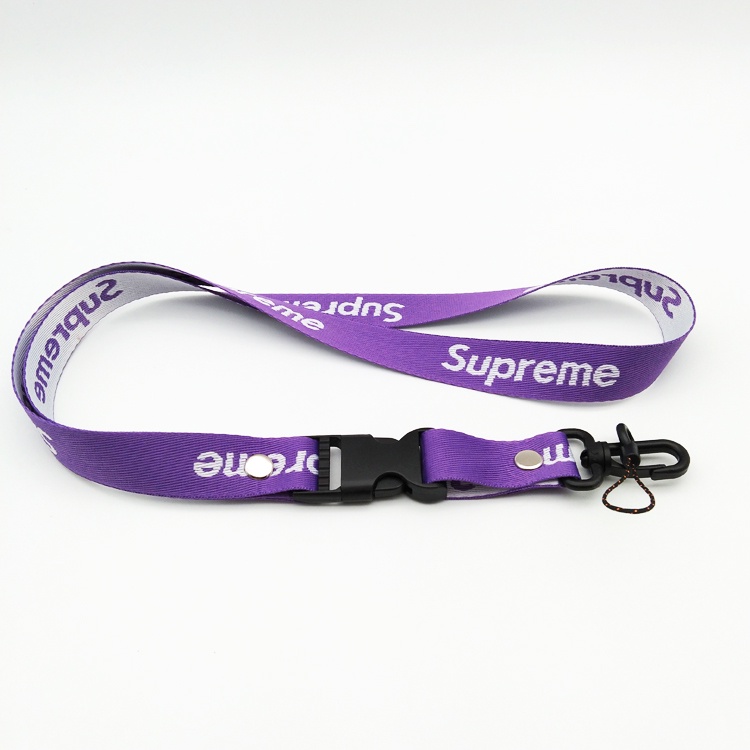 Tahan Lama dan Lembut Leher Lanyard Dengan Tombol Yang Dapat Dilepas Cepat untuk Ponsel Case Sling Gantungan Kunci ID Pemegang Kartu Lencana Tali