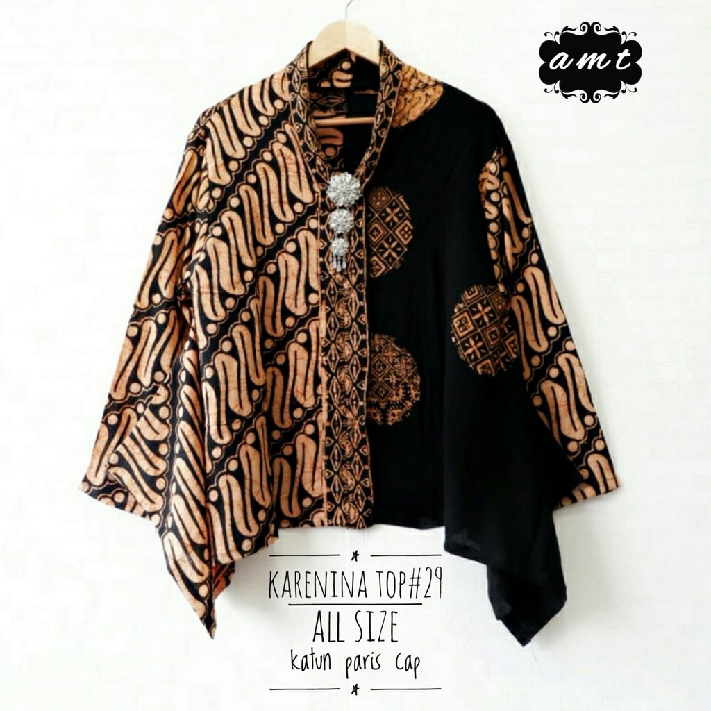 Atasan Batik Murah Karenina Top 29 Batik Solo Tuman 145.000
