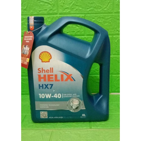 Oli shell Helix HX7 4L 10W-40 | ORIGINAL