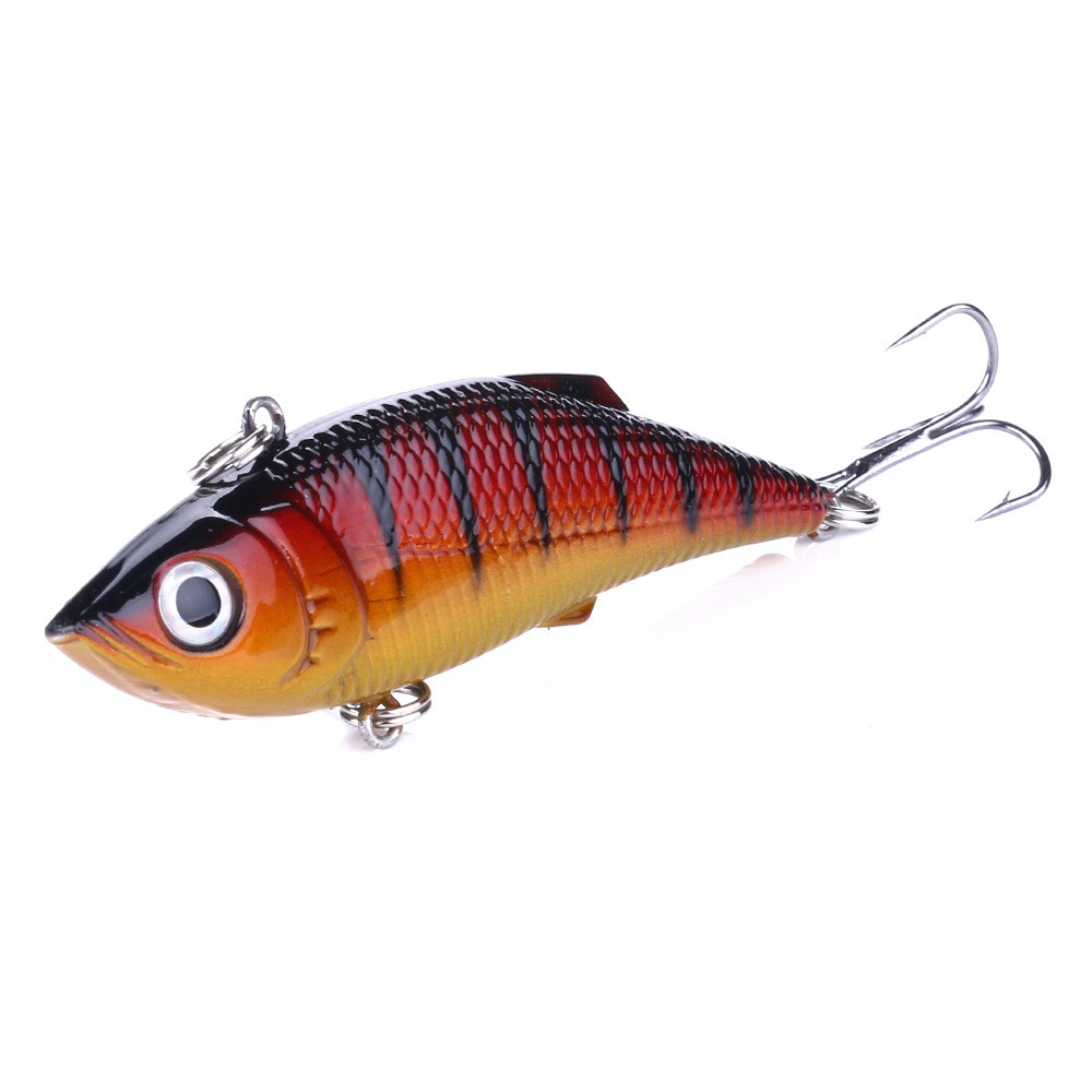 HENGJIA 1pcs 8cm/11.8g VIB Umpan Pancing Swimbait Ikan Fishing Lure Bait Bass Crankbait Kail Tackle