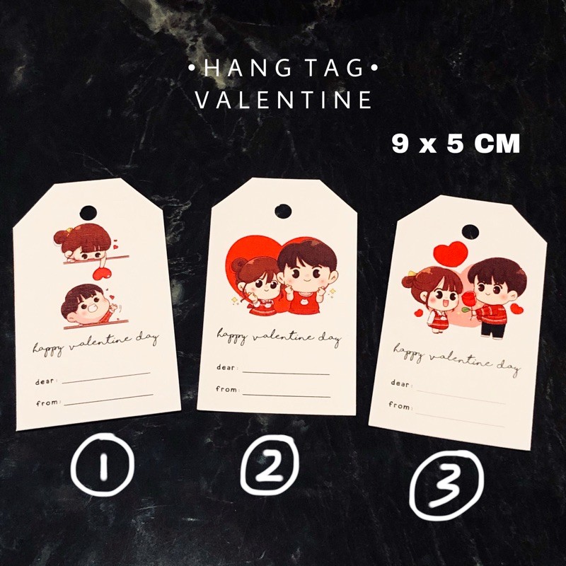 

HANG TAG CUTE VALENTINE EDITION 01