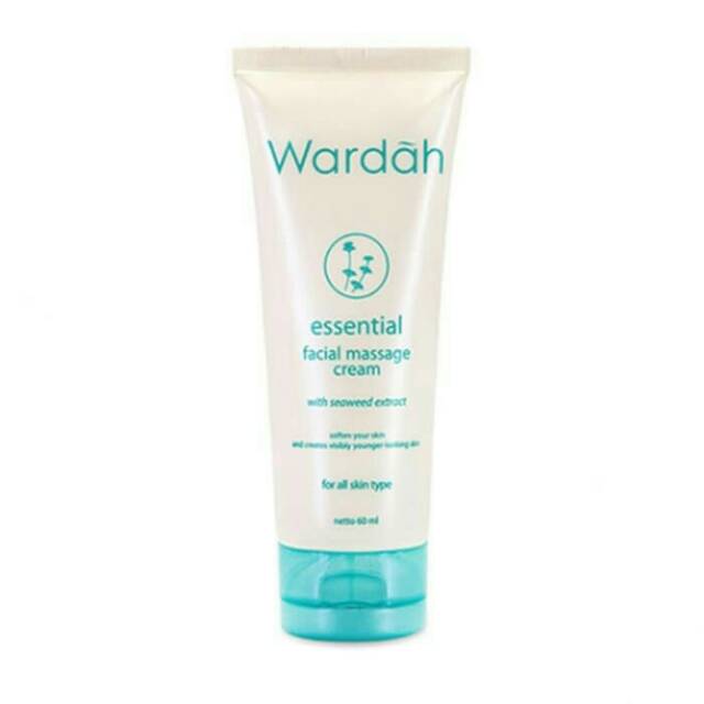 Wardah essentials facial massage cream