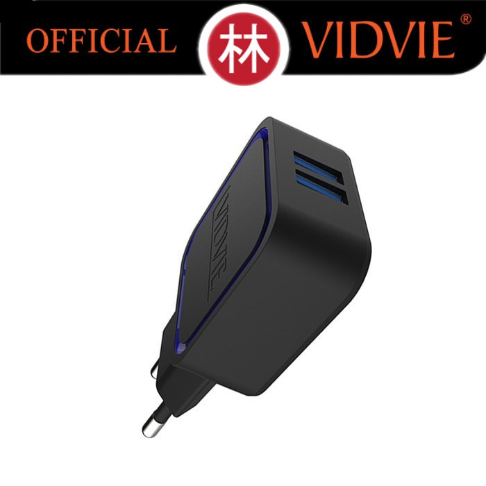 Vidvie PLE202 S Dual USB Charger 2.1A Charger Only