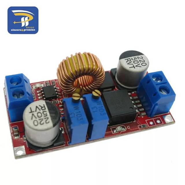 Step Down 5 V-32 V untuk 0.8 V-30 V 5A XL4015 Lithium Battery Charger Modul Driver down Converter