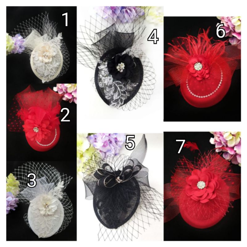 ANEKA HEADPIECE / FASCINATOR / HIASAN RAMBUT