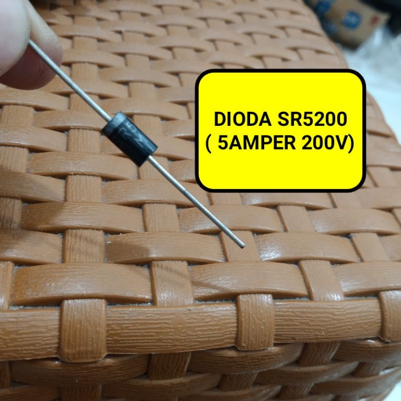 dioda SR5200 lebih kuat dari SR5100 SR5150