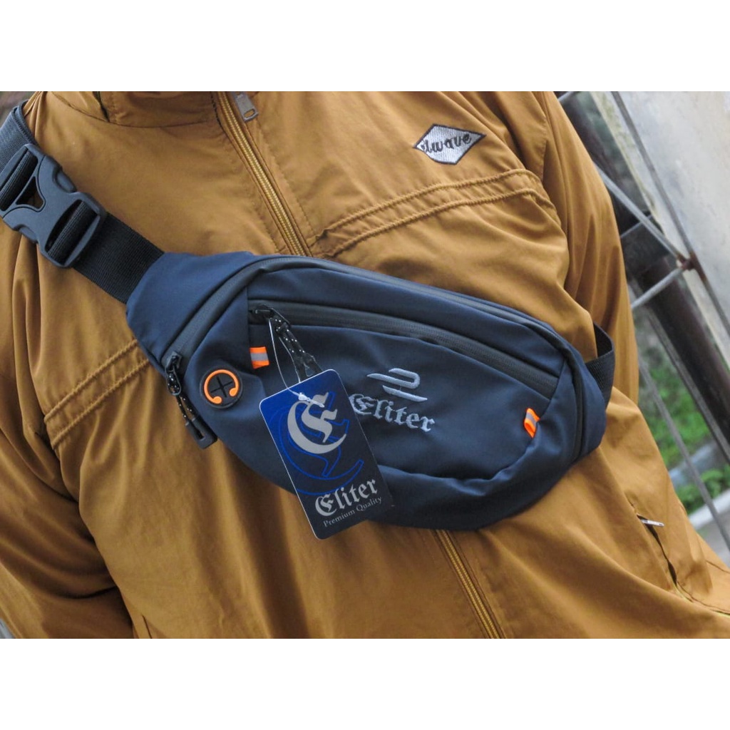 Promo!! Waistbag Pria Wanita Anti Air Tas Pinggang Waterproof Pria