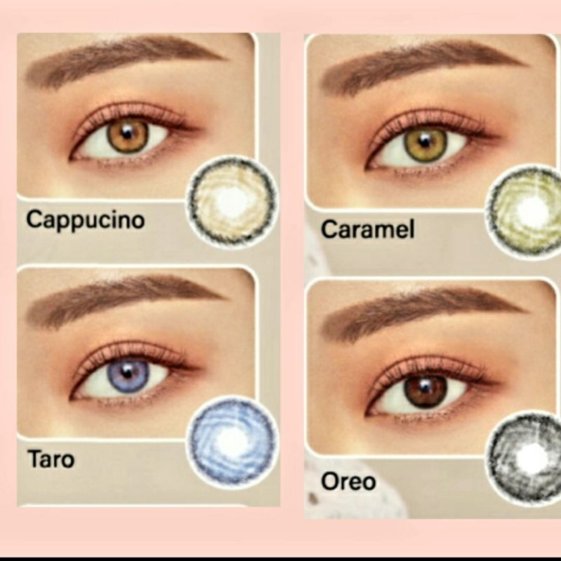 SOFTLENS PUDDING CAPPUCINO NORMAL MINUS s.d -10.00 Made in KOREA