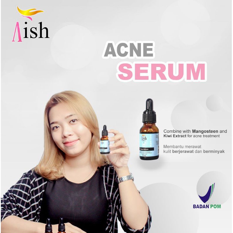 aish serum acne 100% original