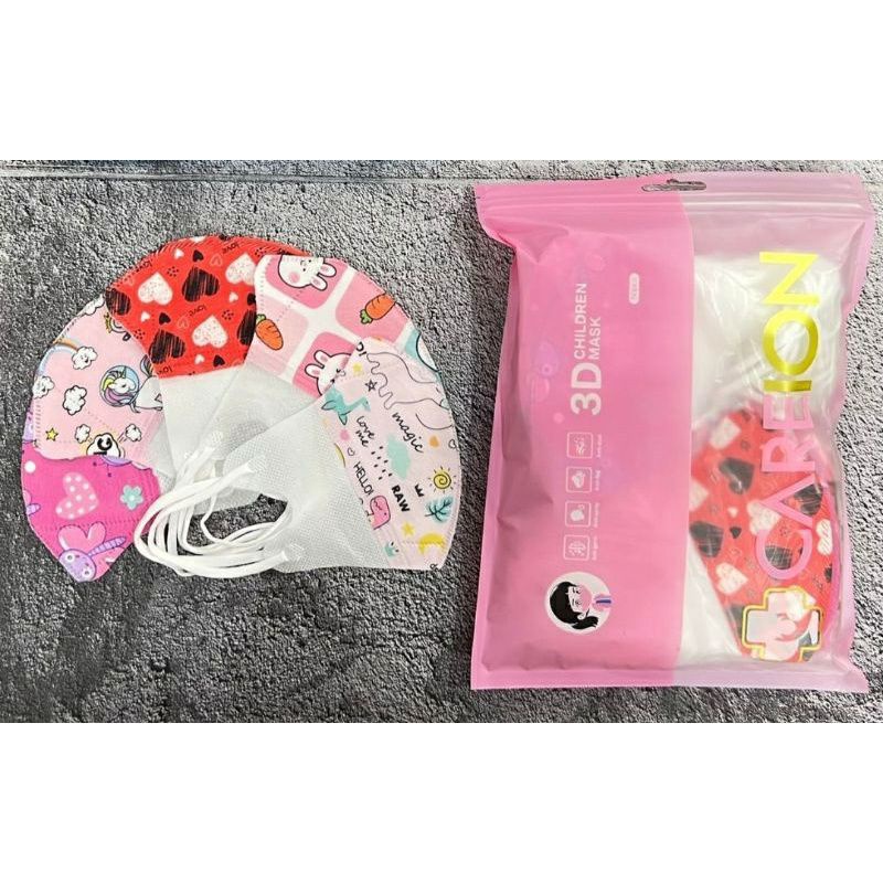 Masker duckbill anak careion isi 50pcs murah