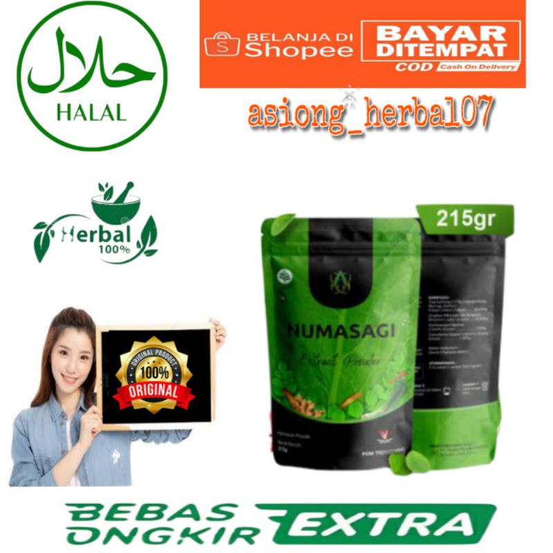 NUMASAGI 215grm - ( Obat Diabetes / Herbal Diabetes / Obat Penurun Gula Darah / Obat Kebas / masagi 