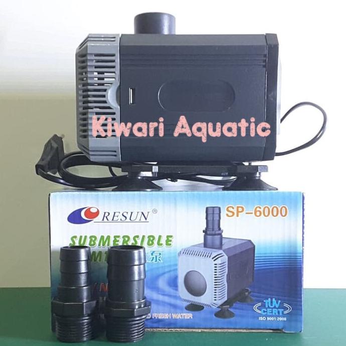 RESUN SP 6000 Pompa Celup Aquarium / Kolam / Hidroponik SP6000