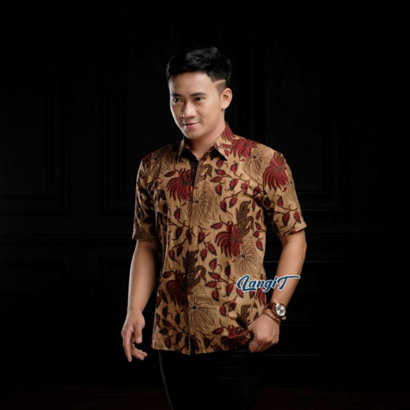 BAJU BATIK PRIA NAKULA BATIK KEMEJA BATIK PRIA LENGAN PENDEK