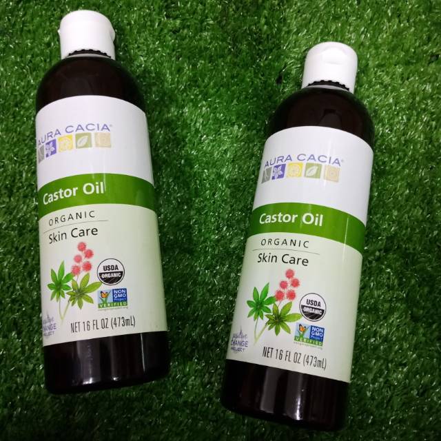 Aura Cacia Organic Castor Oil 473ml