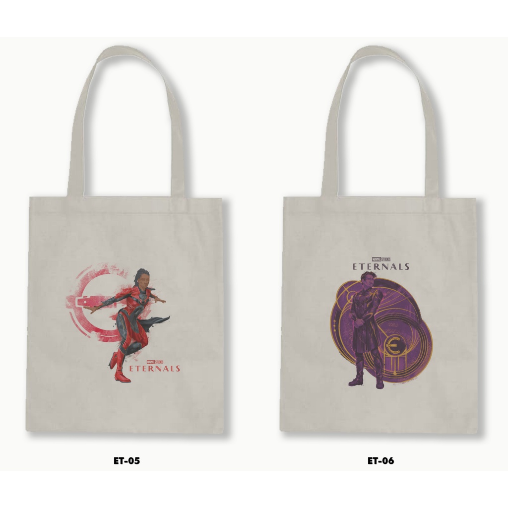 TOTE BAG BLACU - ETERNALS / MARVEL