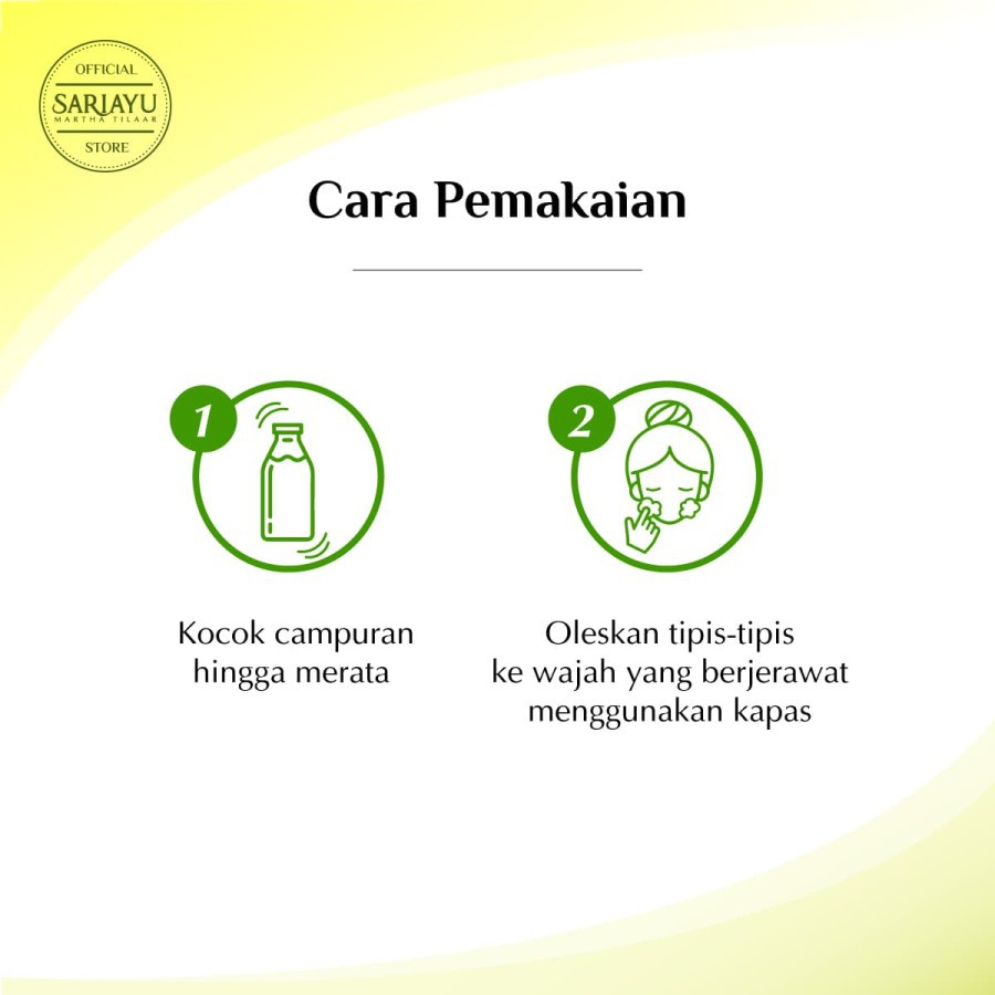 Sariayu Lotion Jerawat New 100ml