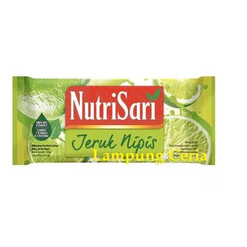 

NUTRISARI JERUK NIPIS MINUMAN SERBUK INSTAN 10 SACHET