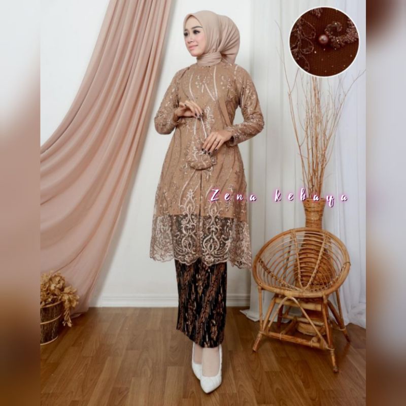 SET TUNIK TILLE KEBAYA MODERN KEBAYA PESTA KONDANGAN