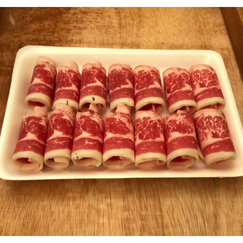 beef slice shortplate daging slice swift 500 gr