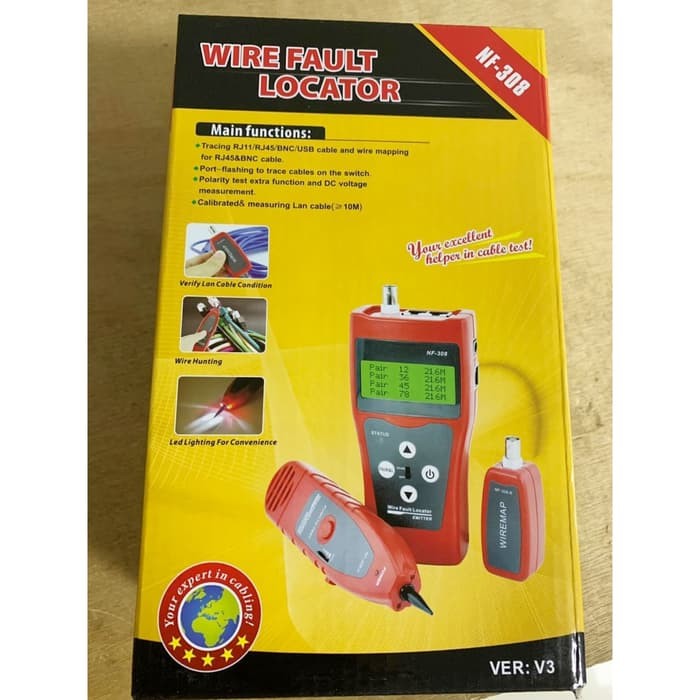 Cable Tester NF-308- kabel Tester NF-308