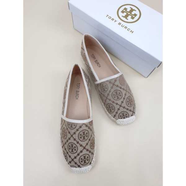 Sepatu TORY BURCH YC-319-1932 T Monogram Espadrille