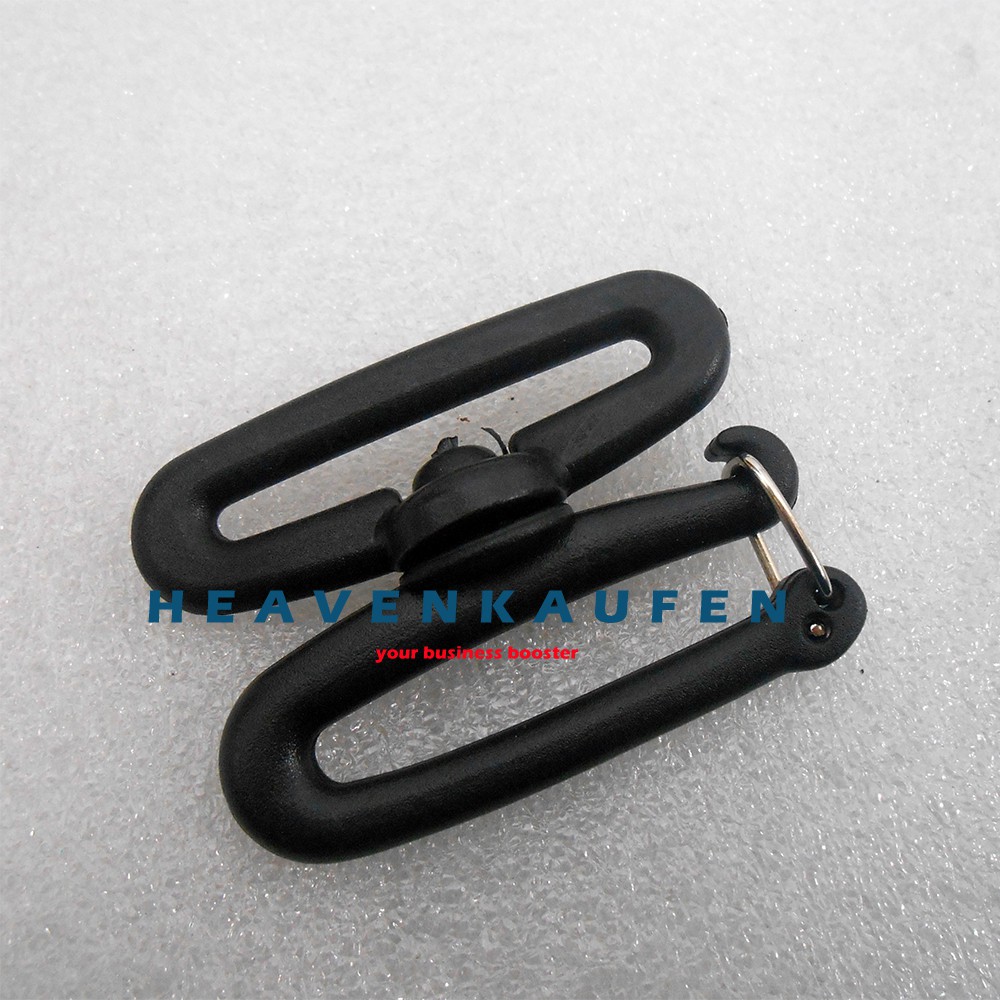 Pengait Kait Kew Kew Hook Tali Tas 3,8 cm Acetal Bagus Kuat Bentuk Huruf S